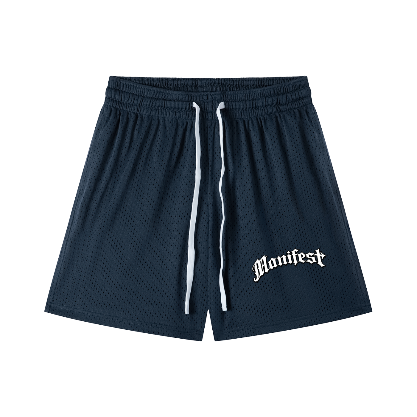 Mesh Drawstring Shorts