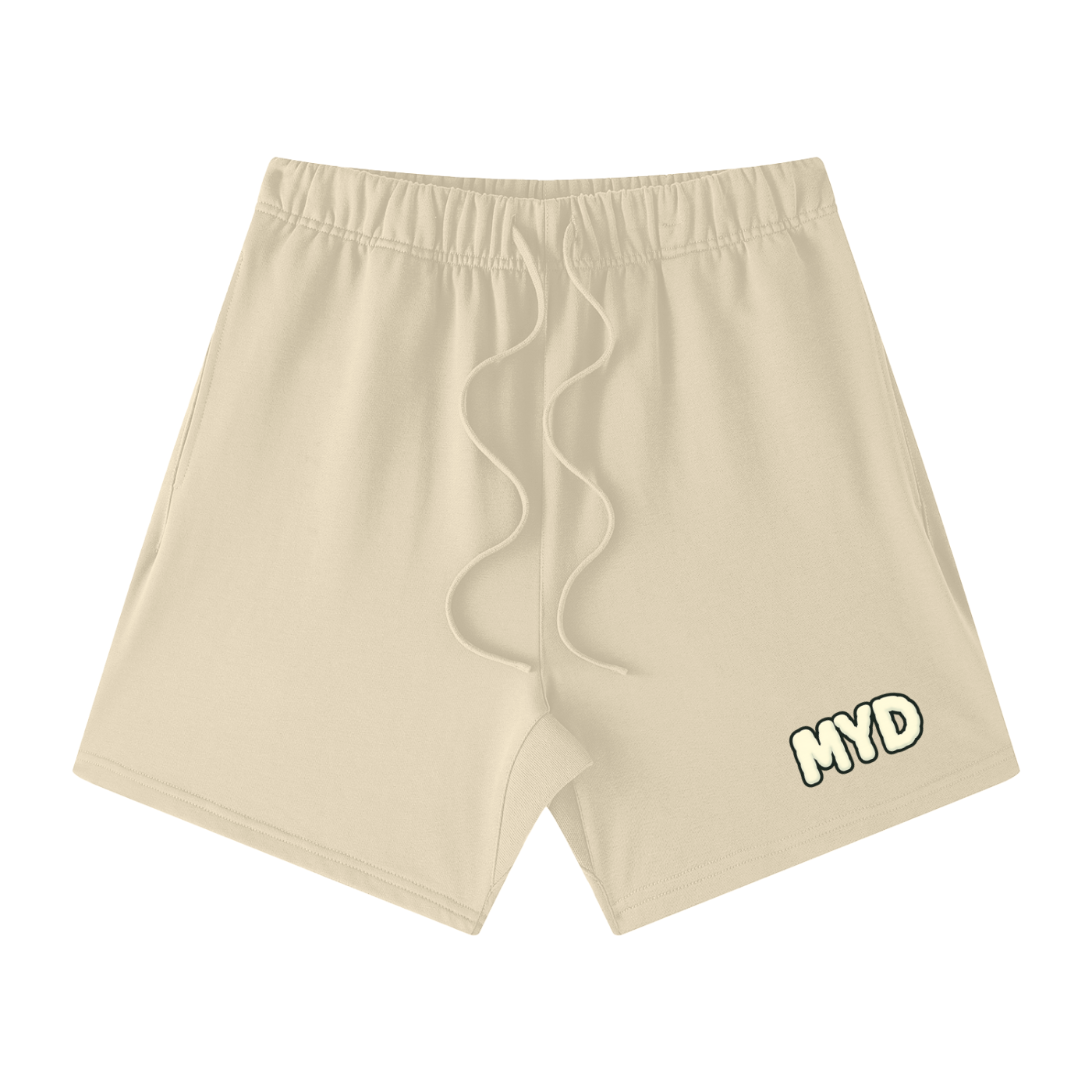 Unisex Earth Tone Loose Fit Cotton Shorts