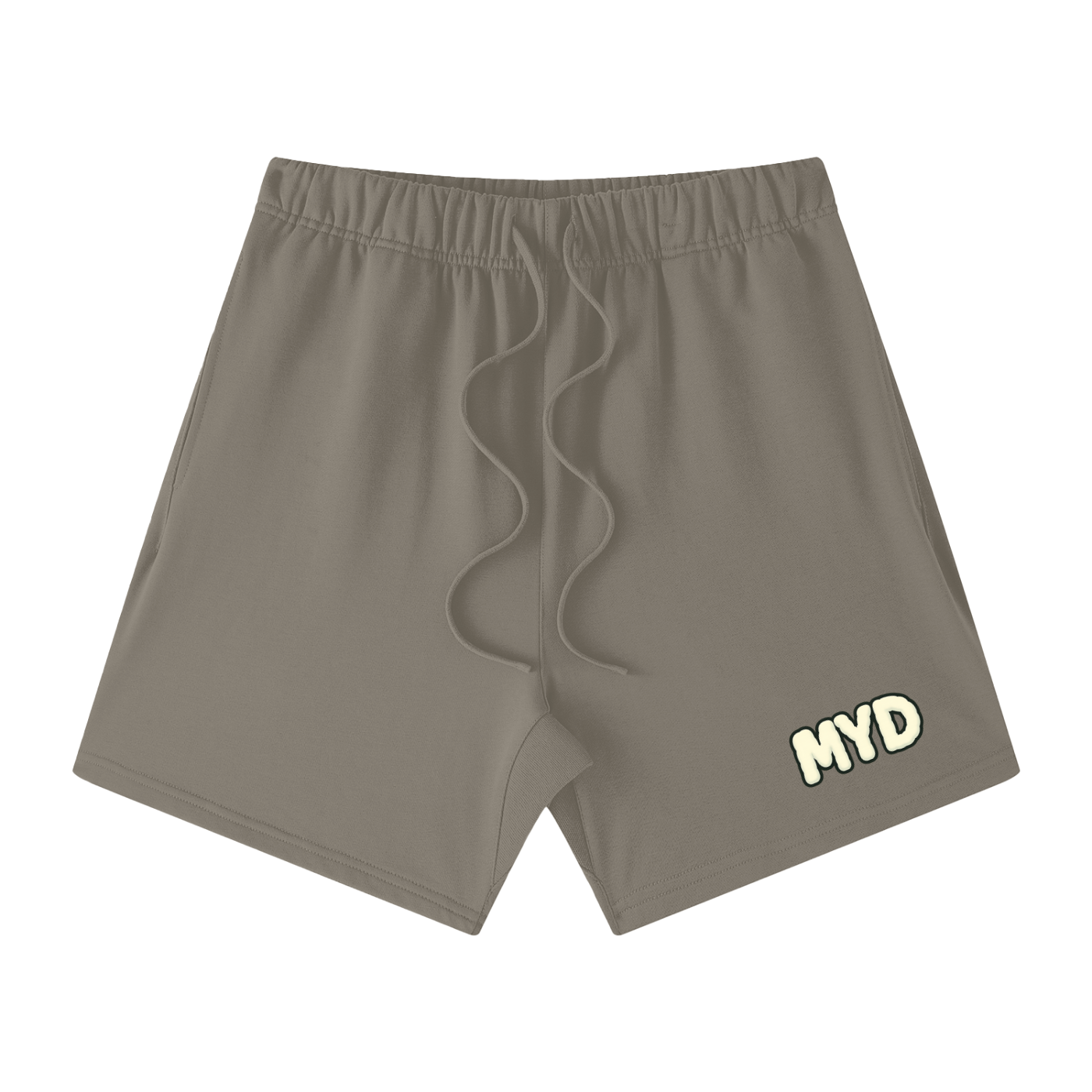 Unisex Earth Tone Loose Fit Cotton Shorts