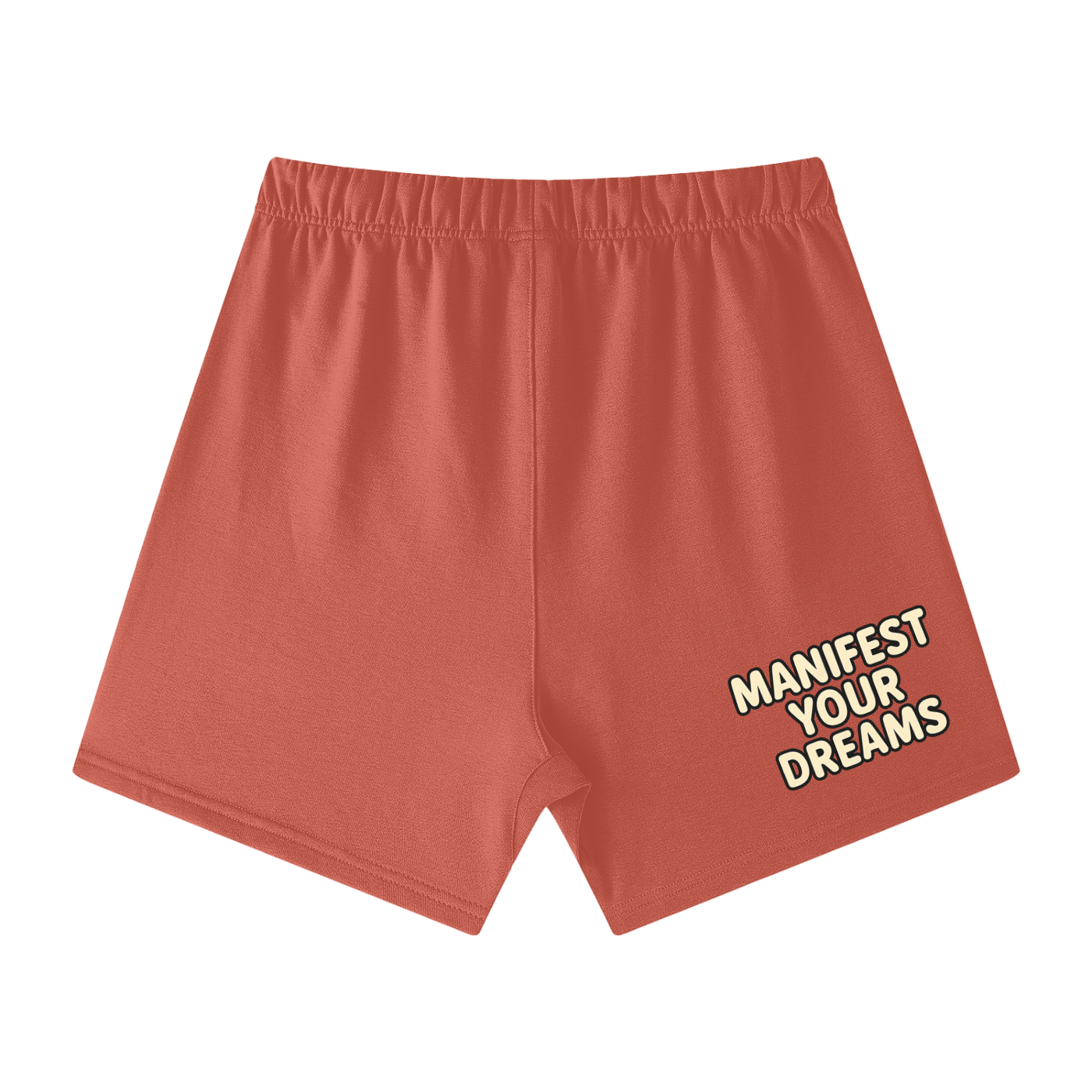 Unisex Earth Tone Loose Fit Cotton Shorts