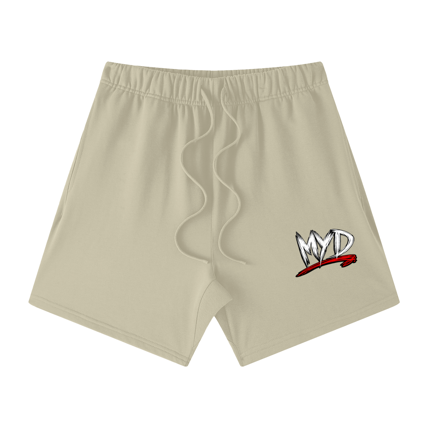 Unisex Earth Tone Loose Fit Cotton Shorts