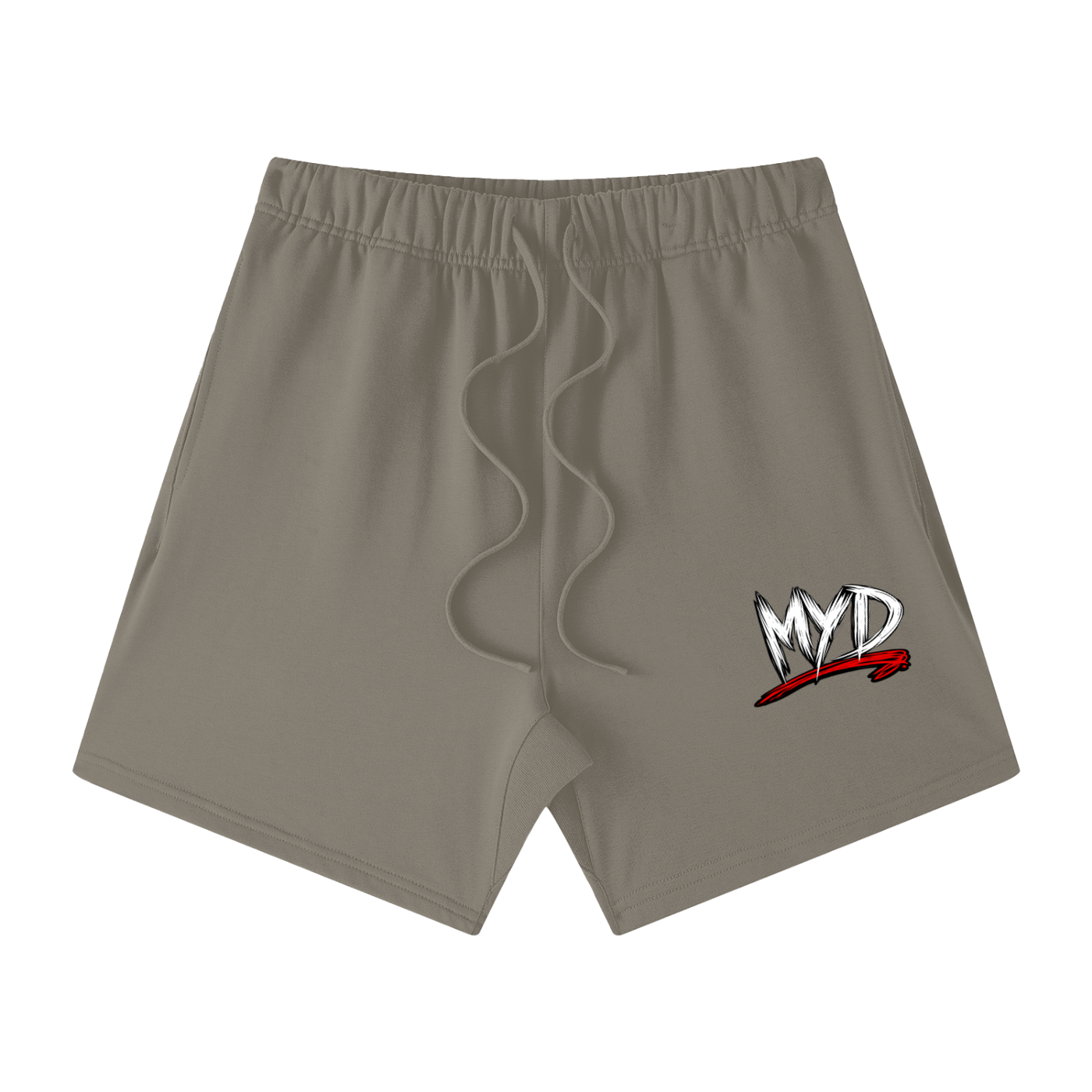 Unisex Earth Tone Loose Fit Cotton Shorts