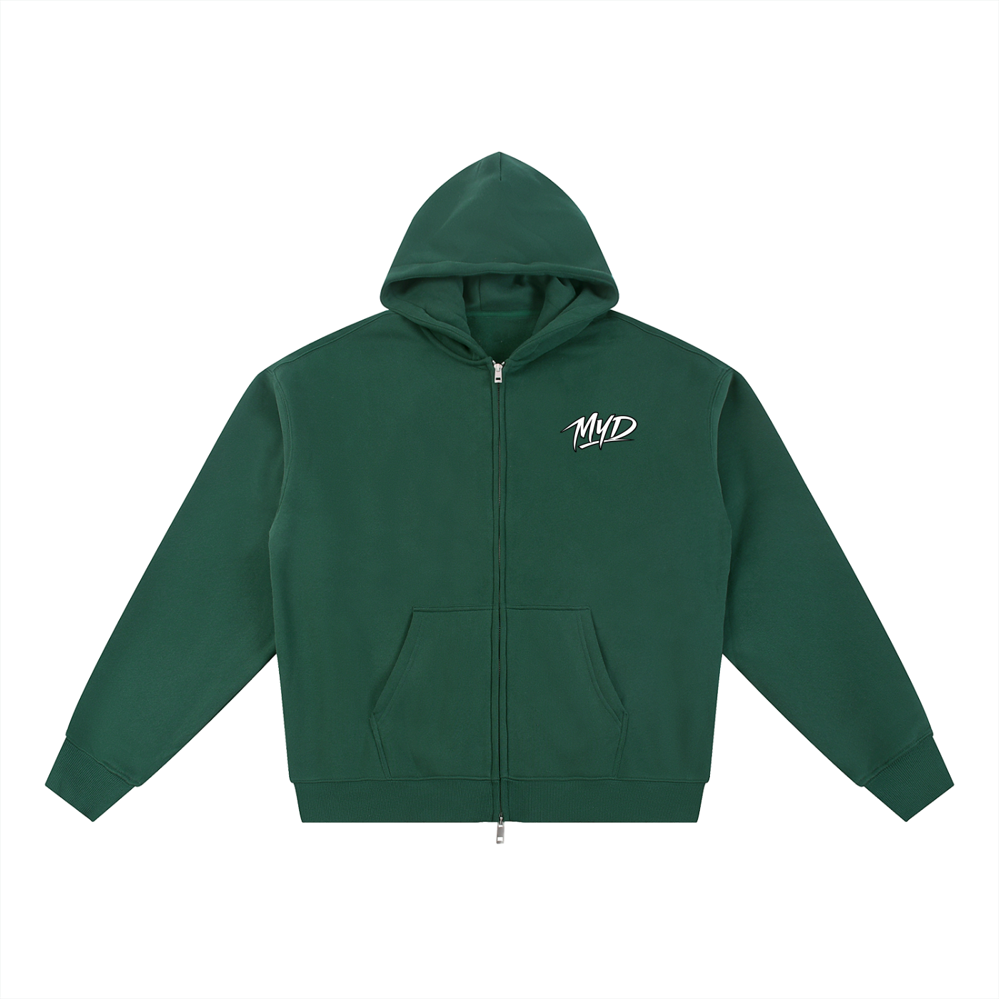 Essential Fleece Zip-Through Hoodie