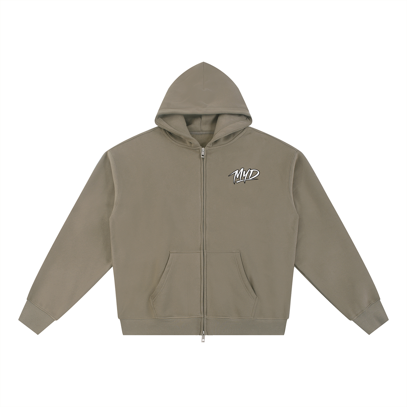 Essential Fleece Zip-Through Hoodie