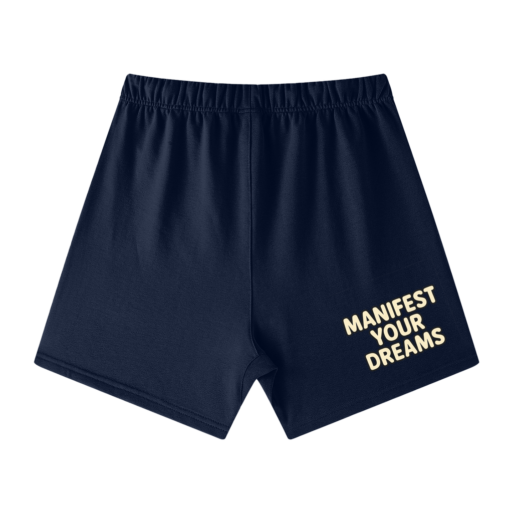 Unisex Earth Tone Loose Fit Cotton Shorts
