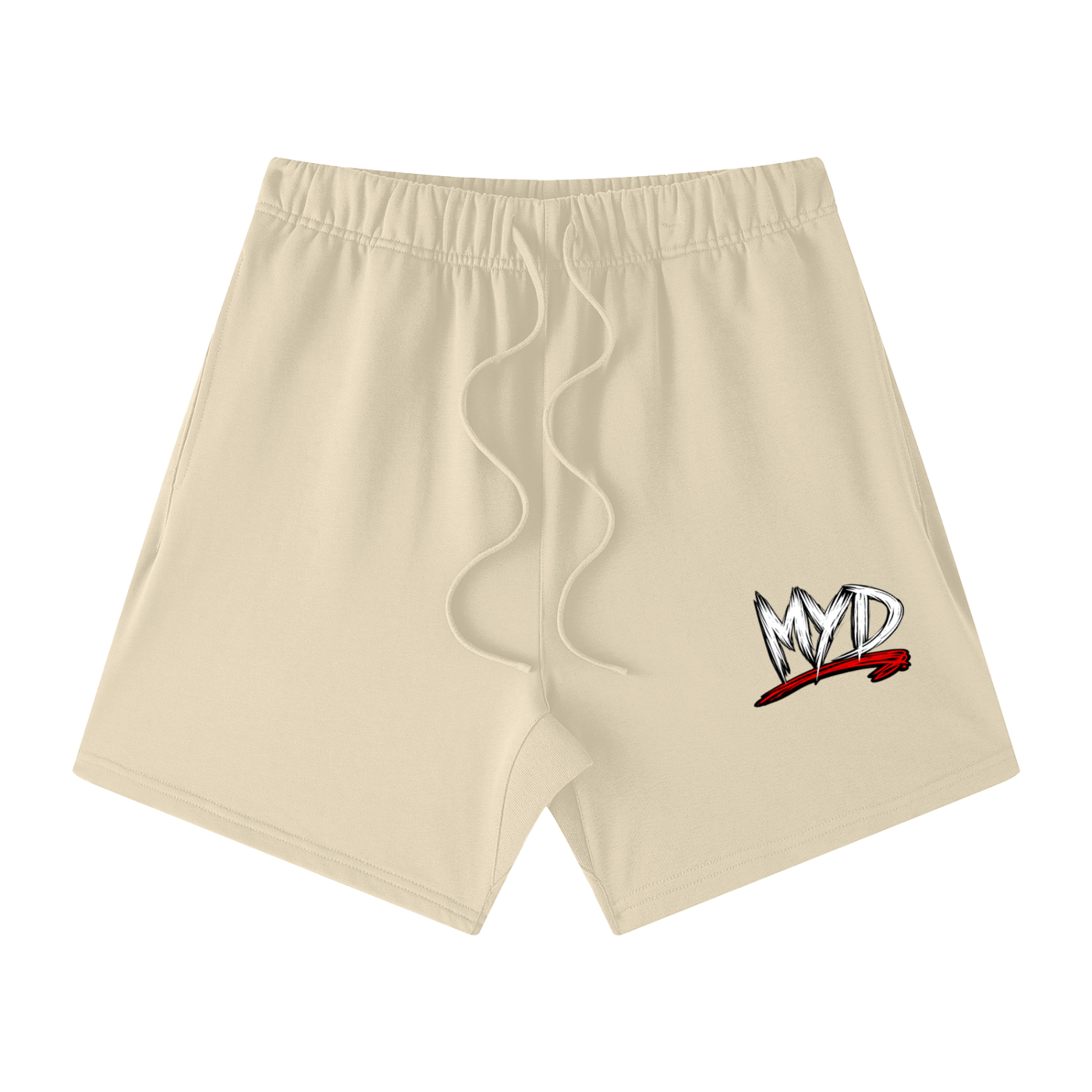 Unisex Earth Tone Loose Fit Cotton Shorts