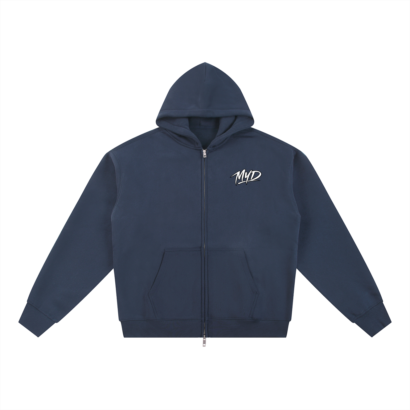 Essential Fleece Zip-Through Hoodie