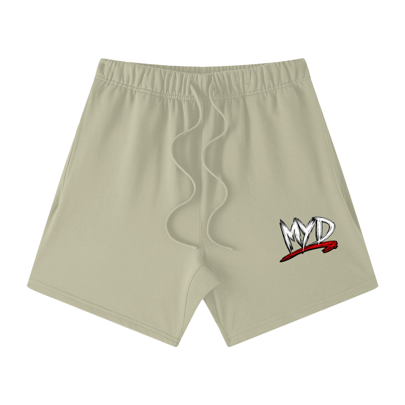 Unisex Earth Tone Loose Fit Cotton Shorts