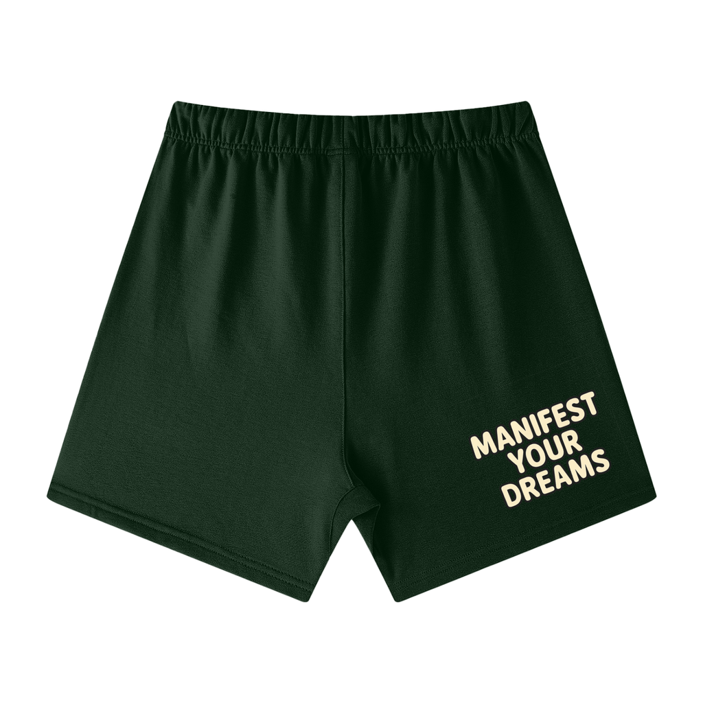 Unisex Earth Tone Loose Fit Cotton Shorts