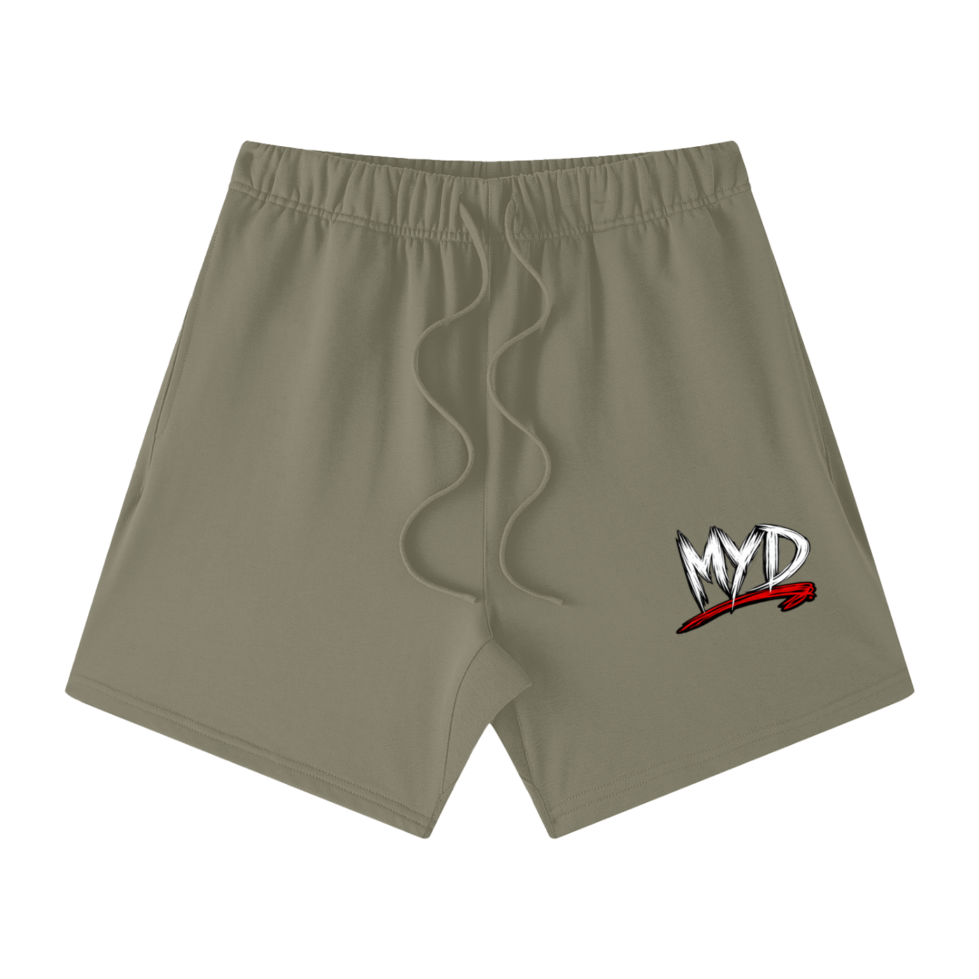 Unisex Earth Tone Loose Fit Cotton Shorts