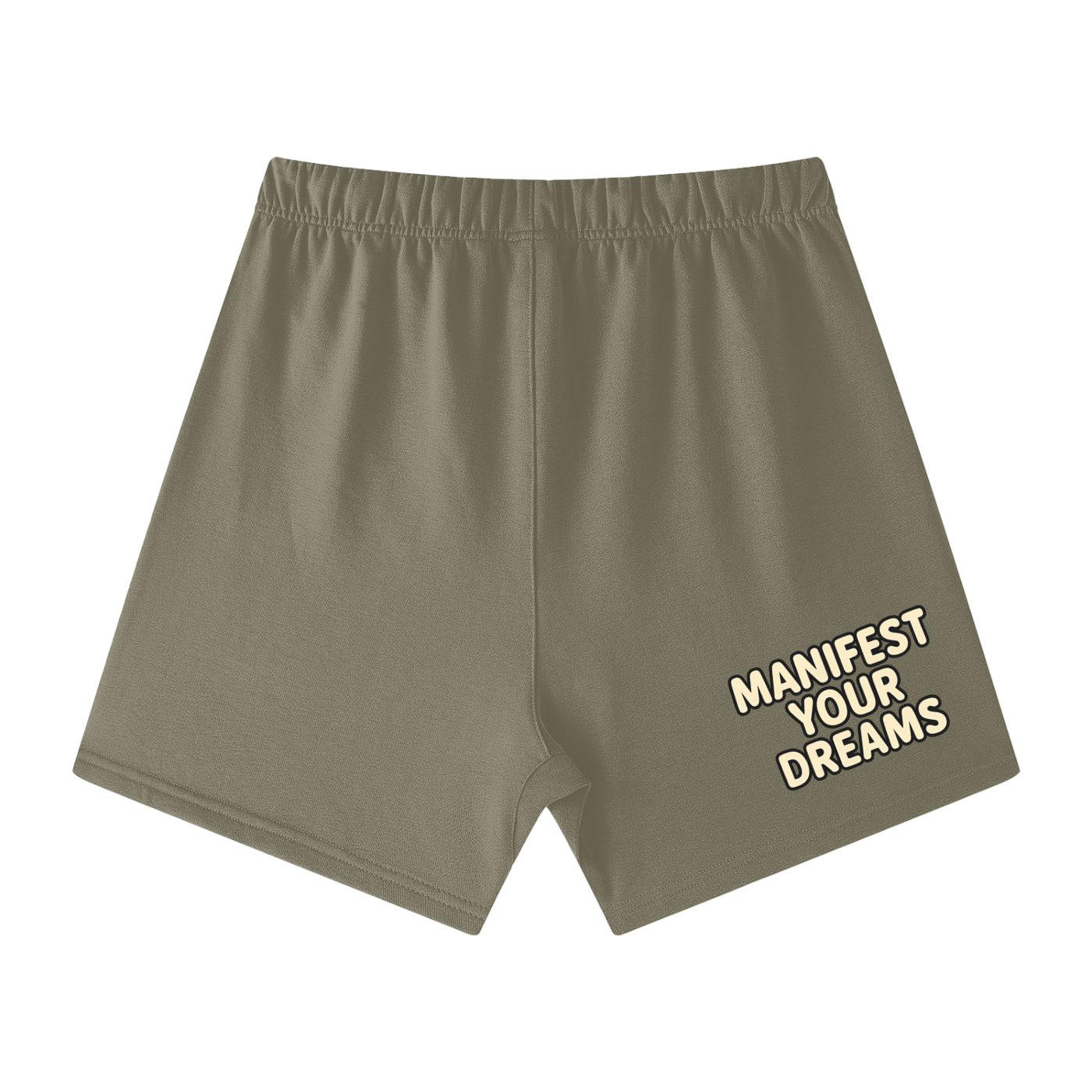 Unisex Earth Tone Loose Fit Cotton Shorts