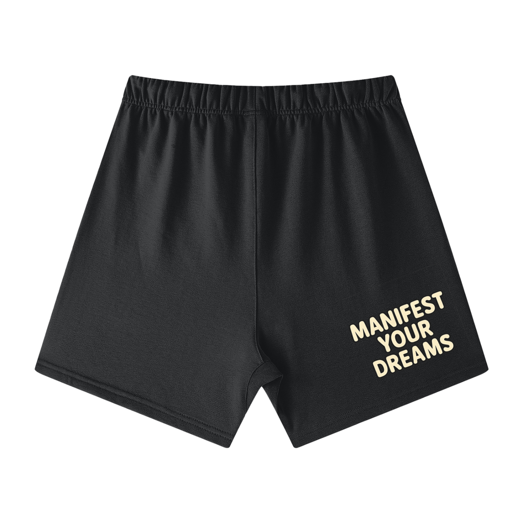 Unisex Earth Tone Loose Fit Cotton Shorts