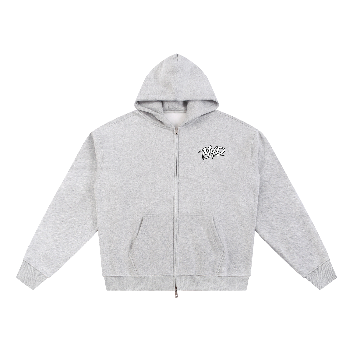 Essential Fleece Zip-Through Hoodie