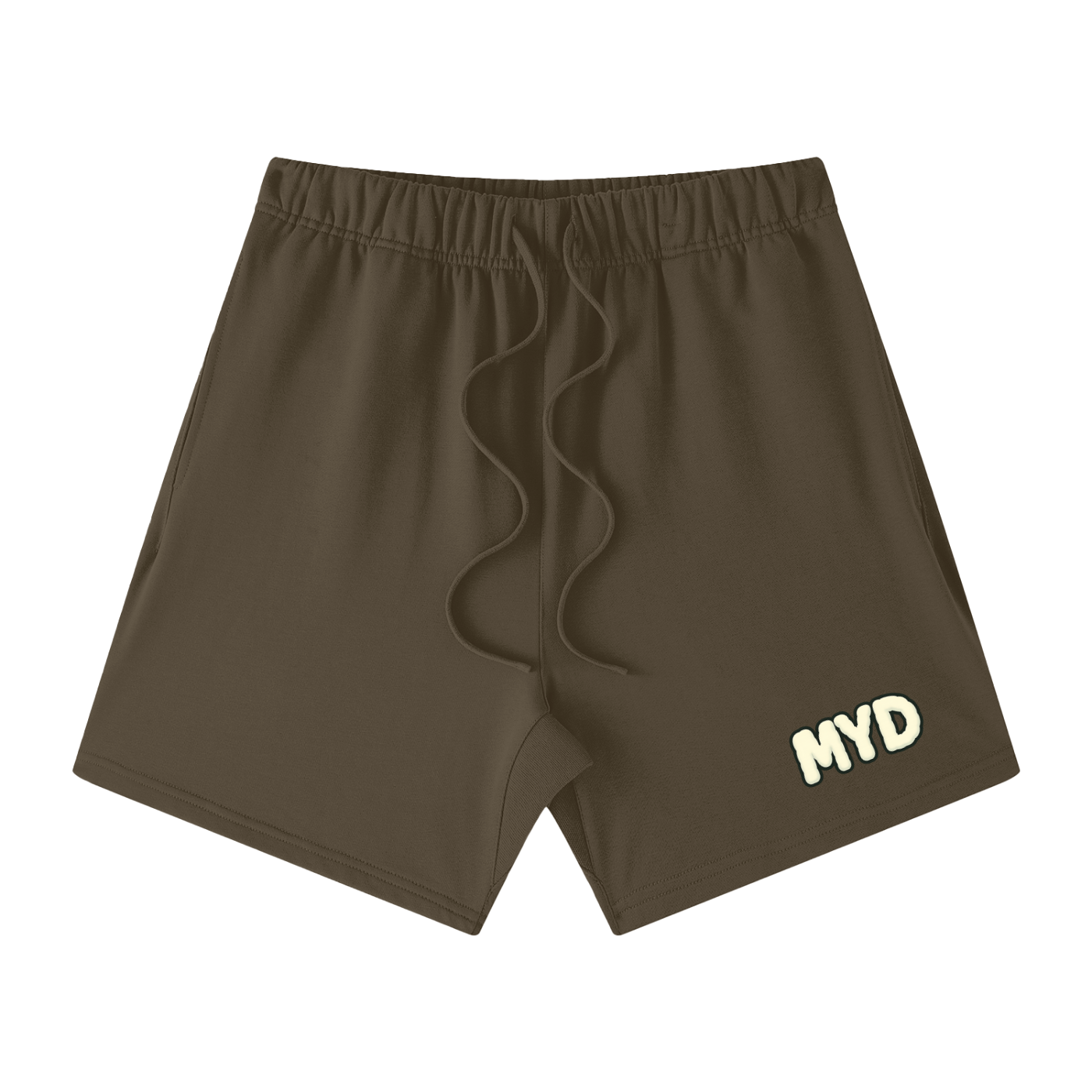 Unisex Earth Tone Loose Fit Cotton Shorts