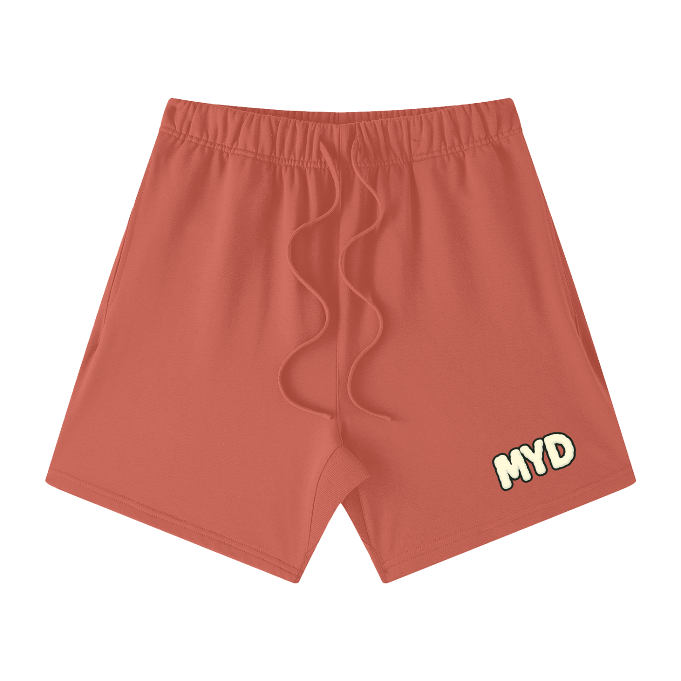 Unisex Earth Tone Loose Fit Cotton Shorts