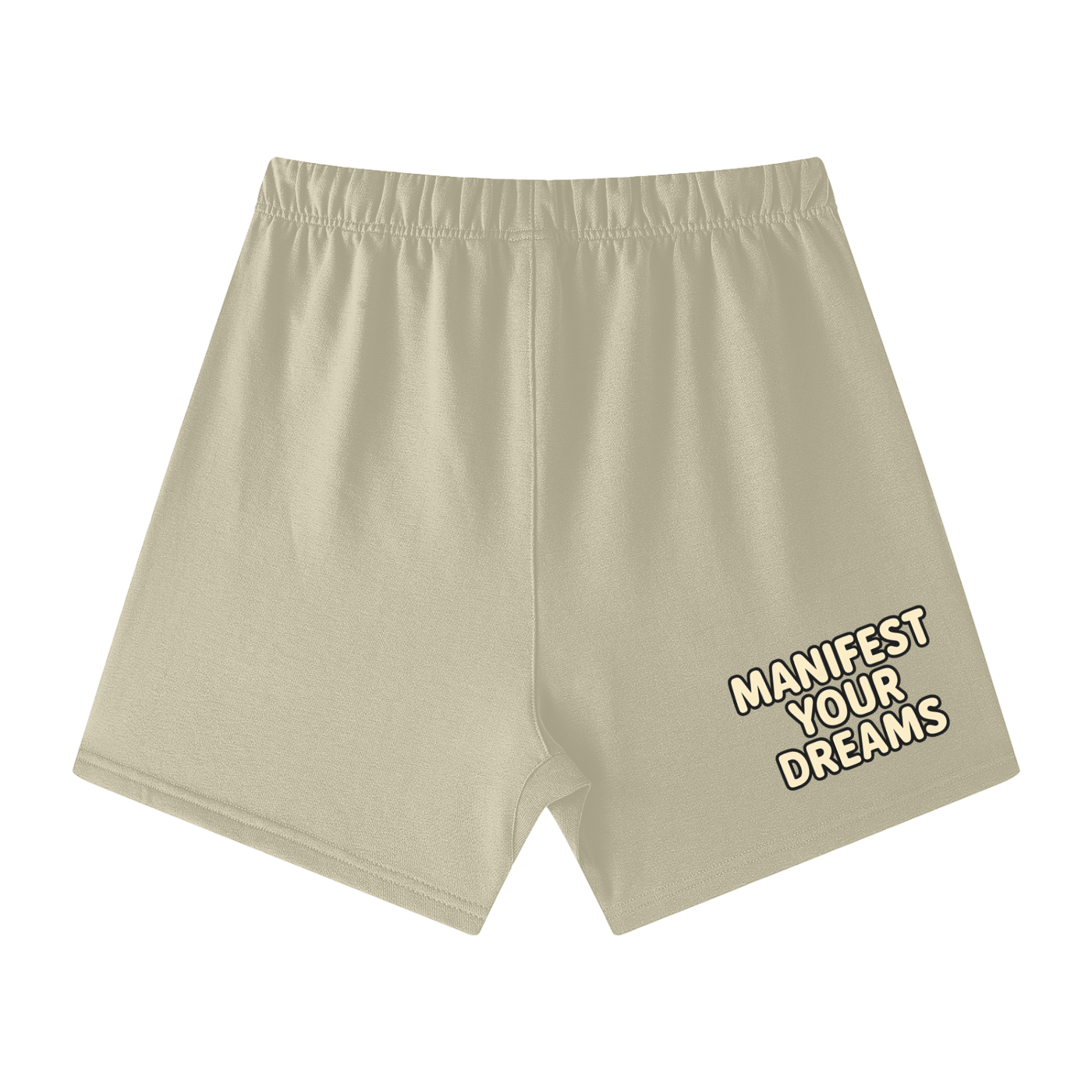 Unisex Earth Tone Loose Fit Cotton Shorts