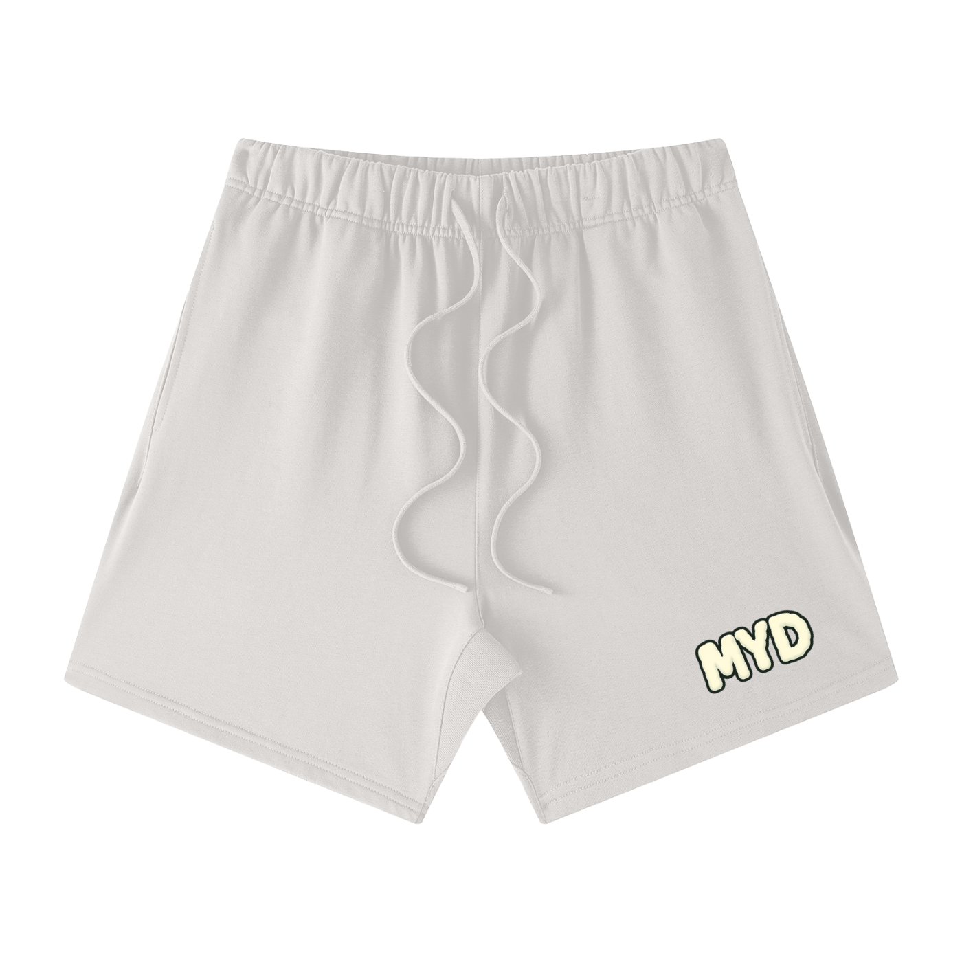 Unisex Earth Tone Loose Fit Cotton Shorts