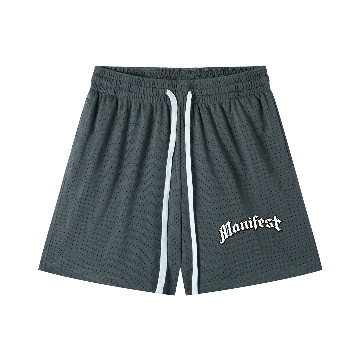 Mesh Drawstring Shorts