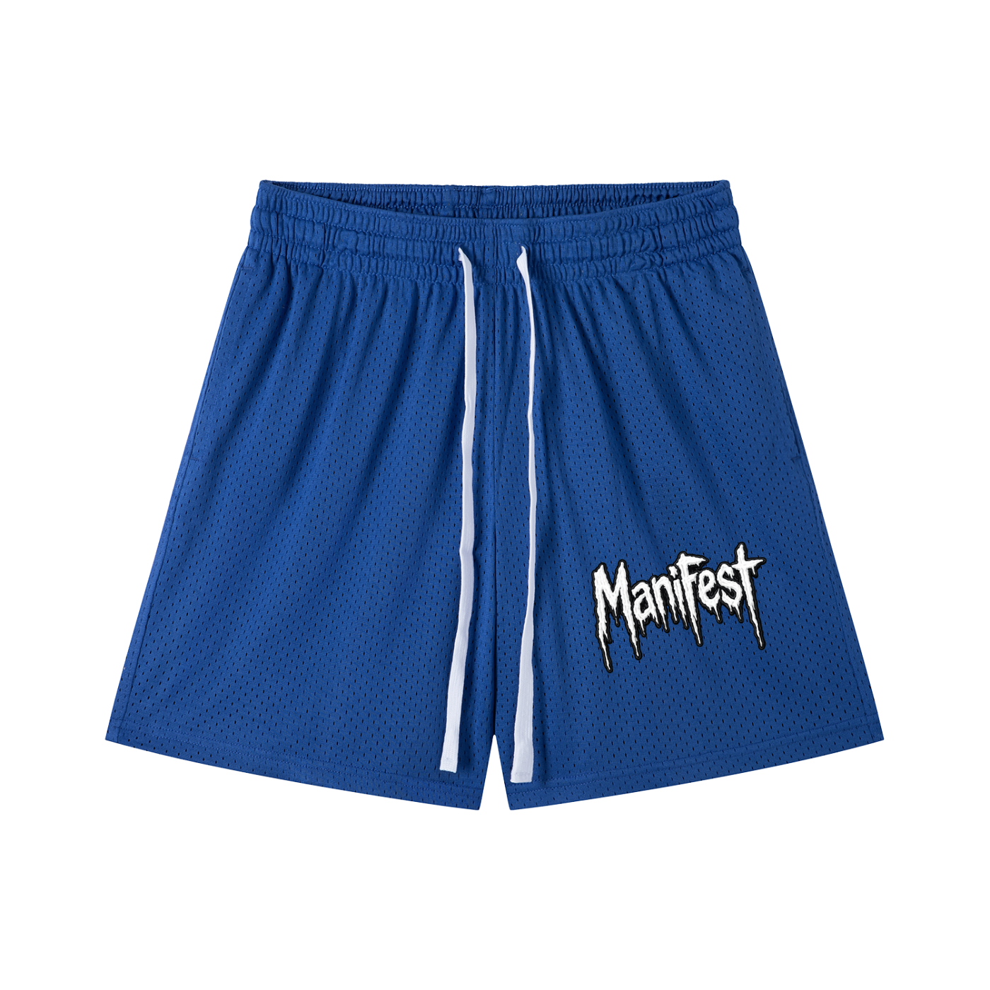 Mesh Drawstring Shorts